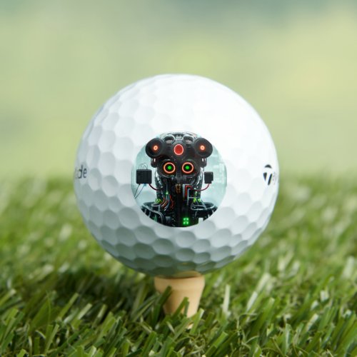 Robot 5 Taylor Made TP5 golf balls 12 pk