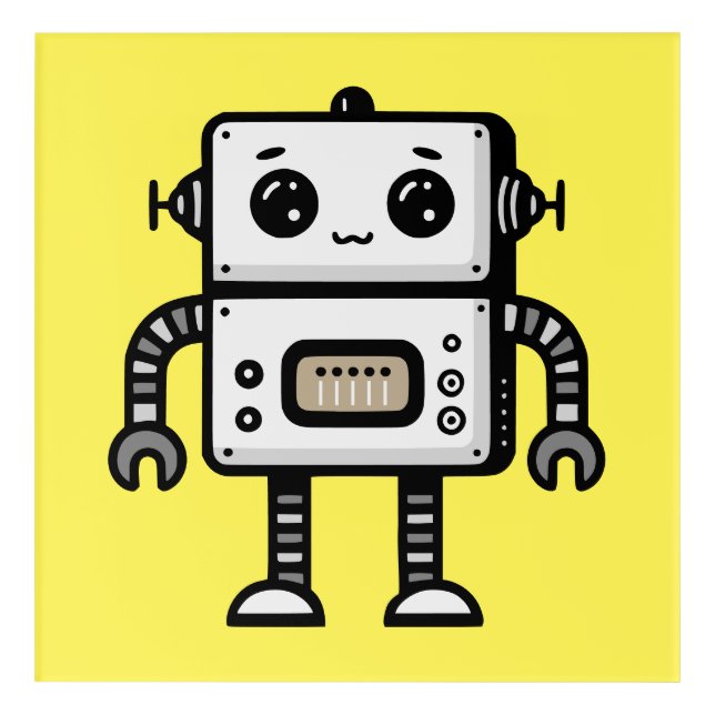 Robot Acrylic Print (Front)