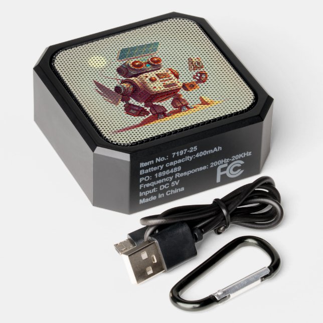 Robot  bluetooth speaker (Laydown)