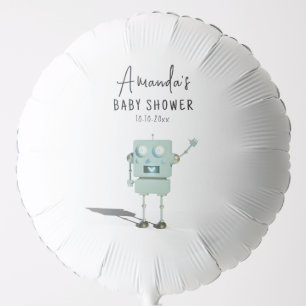 Robot boy Baby Shower Balloon