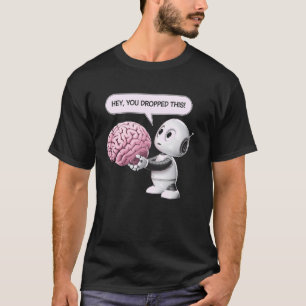 Robot Brain Funny Science Lover Artificial Intelli T-Shirt