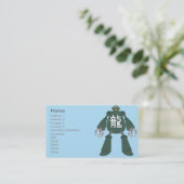 Robot - Business Business Card (Standing Front)