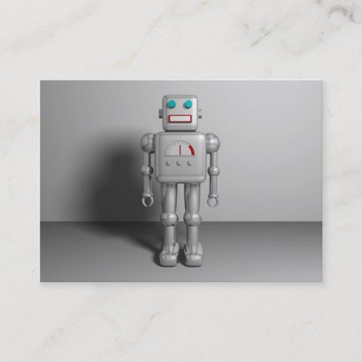 Customizable Robot Business Cards