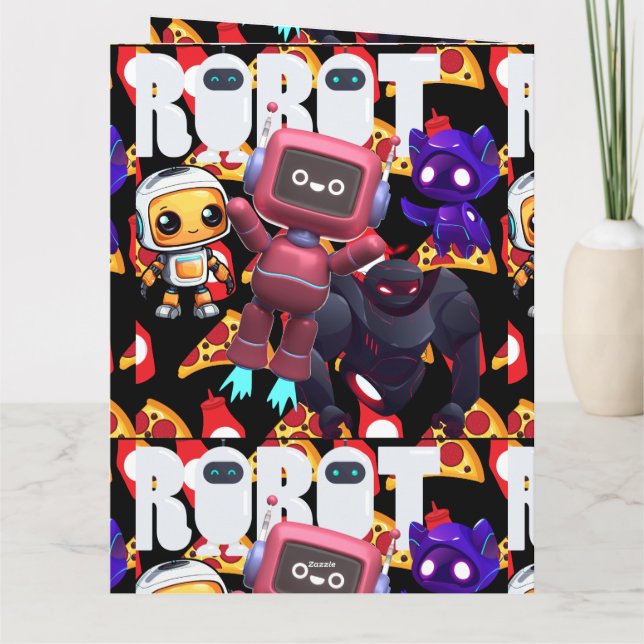 ROBOT CARD (Back)