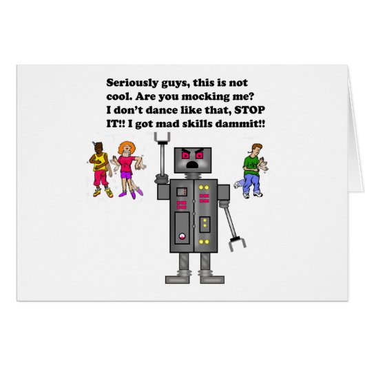 robot, cards (Front Horizontal)