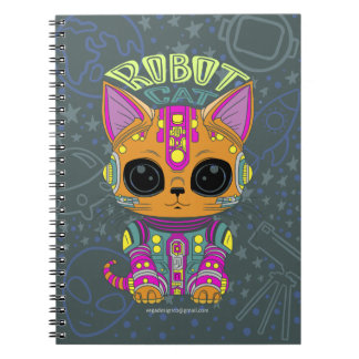 Robot Cat Notebook