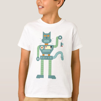Robot Cat & Wind Up Mouse T-Shirt