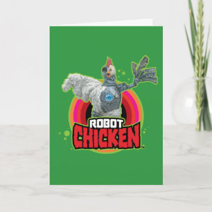 Robot Chicken Character Logo Card
