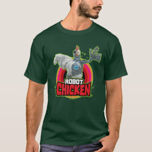 Robot Chicken Character Logo T-Shirt