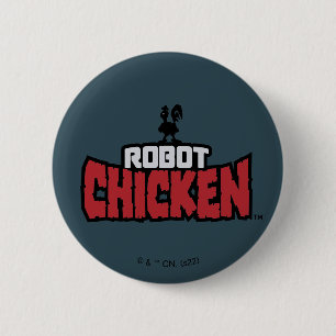 Robot Chicken Logo Button