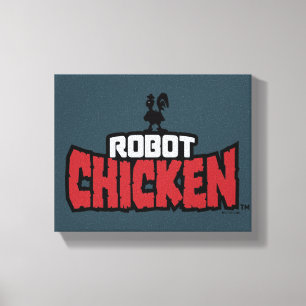 Robot Chicken Logo Canvas Print