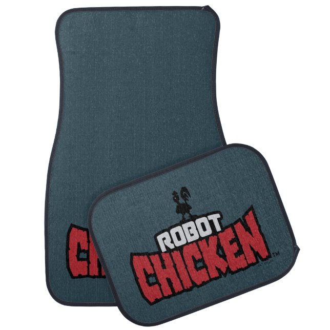 Robot Chicken Logo Car Floor Mat (Set)
