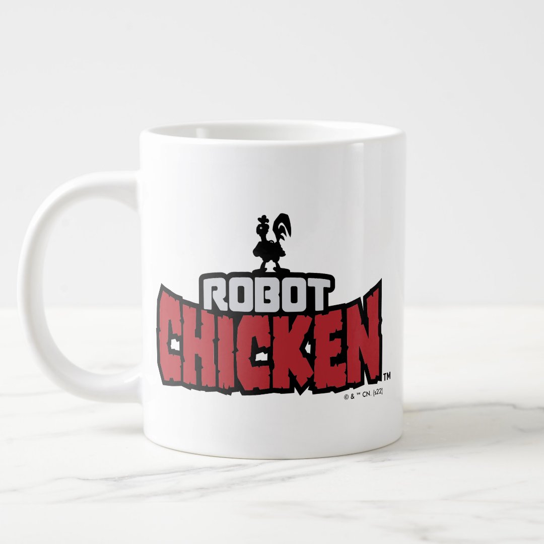 Robot Chicken Logo Giant Coffee Mug Zazzle