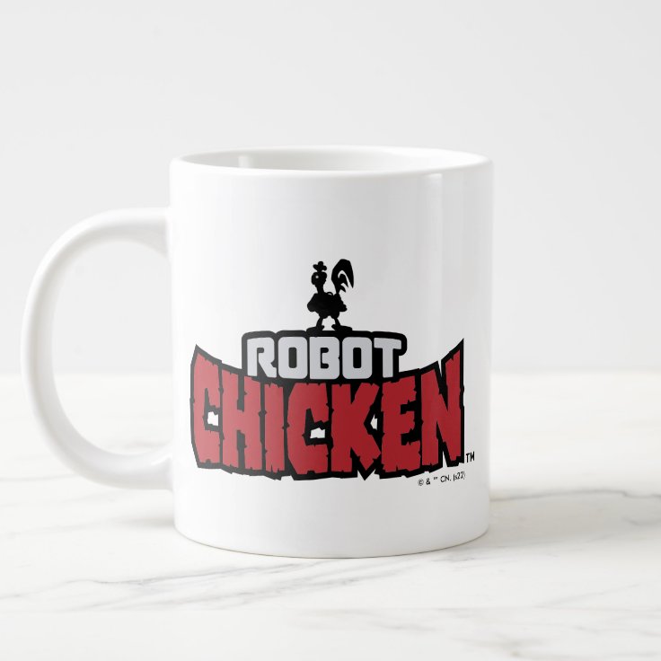 Robot Chicken Logo Giant Coffee Mug Zazzle