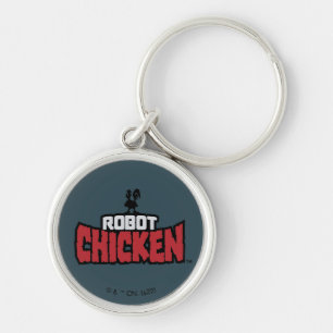 Robot Chicken Logo Keychain