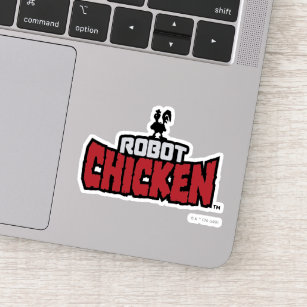 Robot Chicken Logo Sticker