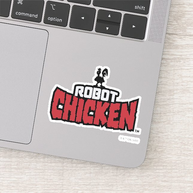 Robot Chicken Logo Sticker (Detail)