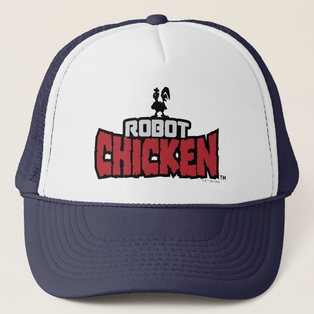 Robot Chicken Logo Trucker Hat (Front)