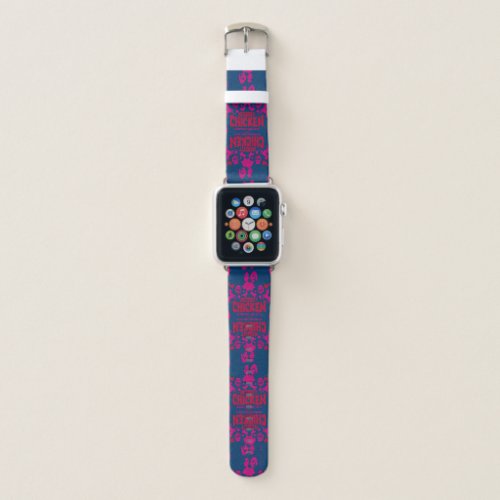 Robot Chicken Nerd Unicorn Graphic Apple Watch Band