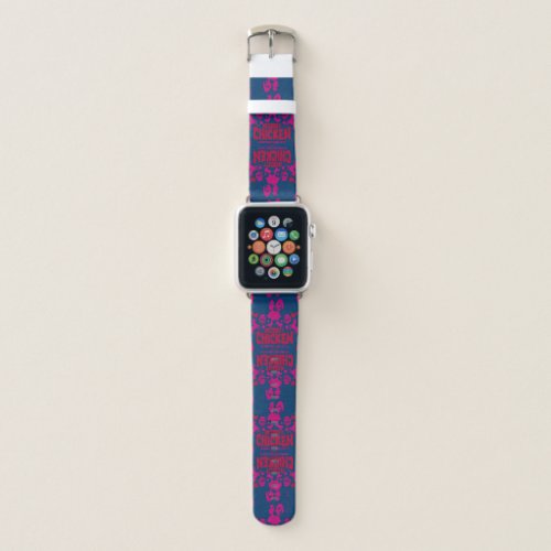 Robot Chicken Nerd Unicorn Graphic Apple Watch Band