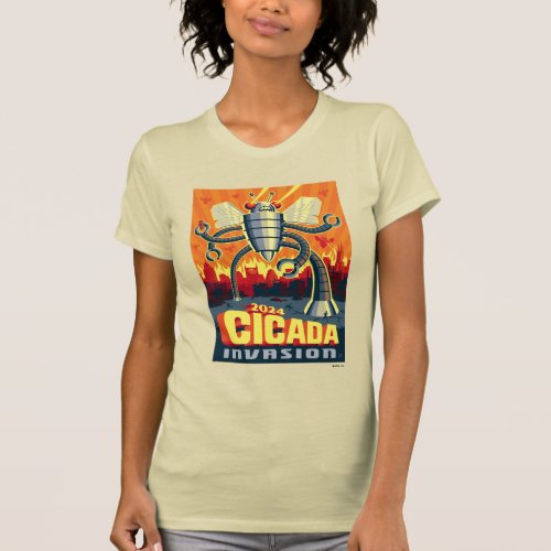 Robot Cicada T_Shirt