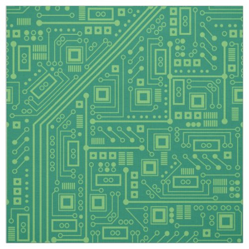 Robot Circuit Board Fabric