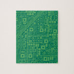 Robot Circuit Board Jigsaw Puzzle at Zazzle