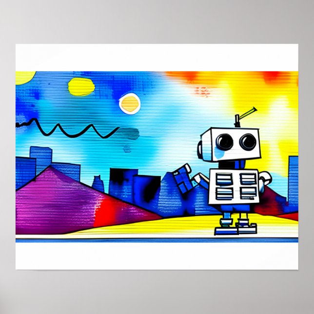 Robot City Poster (Front)