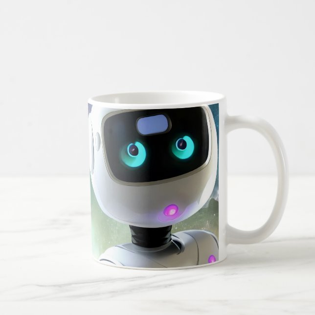 Robot Coffee Mug (Right)