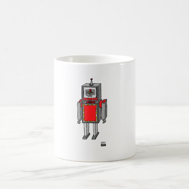 Robot Coffee Mug (Center)