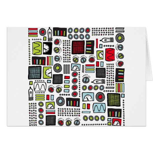 Robot Controls 3000 Cards (Front Horizontal)