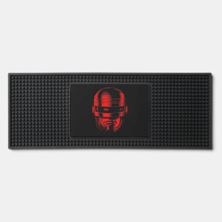Robot Cop Helmet Bar Mat