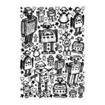 Robot Crowd Poster