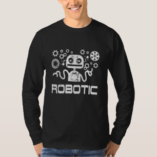 Robot Cyborg Machine Robotics Engineer Ai Technol T-Shirt