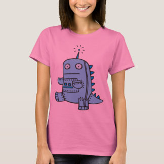 Robot Dino - Blue T-Shirt