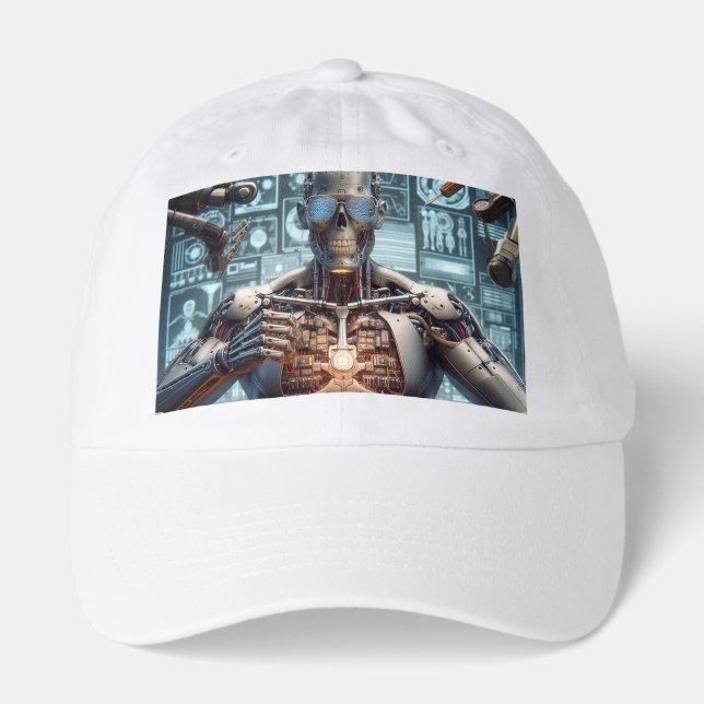 Robot Engineer Hat (Front)