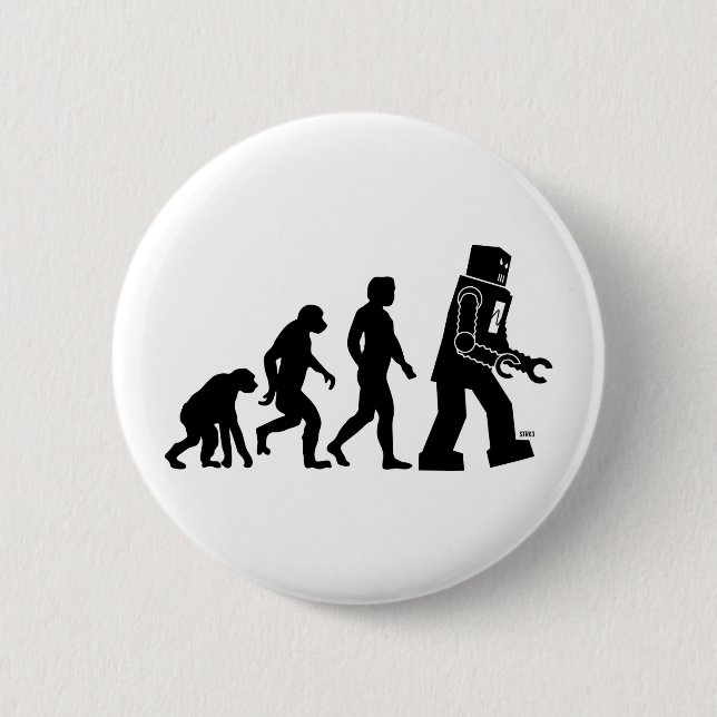Robot Evolution Button (Front)