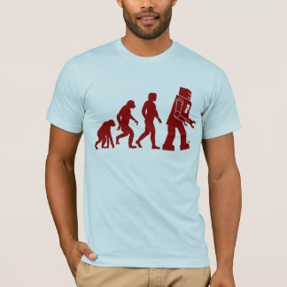 Robot Evolution - from man into robots T-Shirt