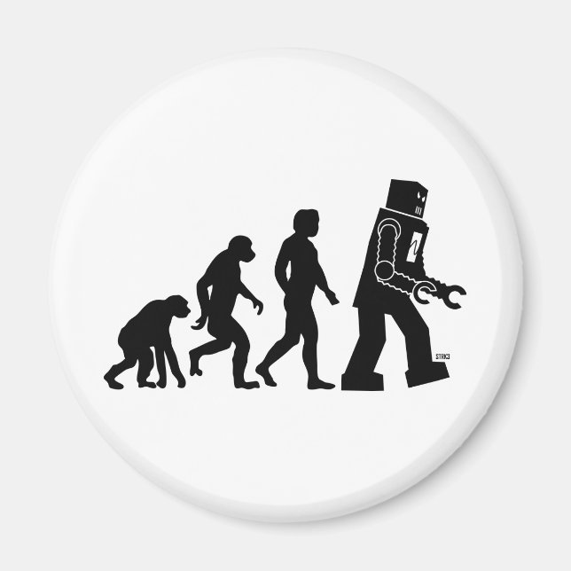 Robot Evolution Magnet (Front)