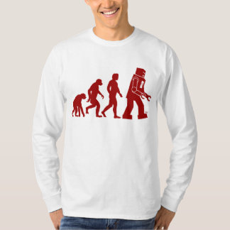Robot Evolution of man into robot T-Shirt