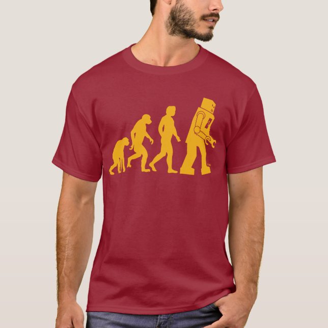 Robot Evolution T-Shirt (Front)