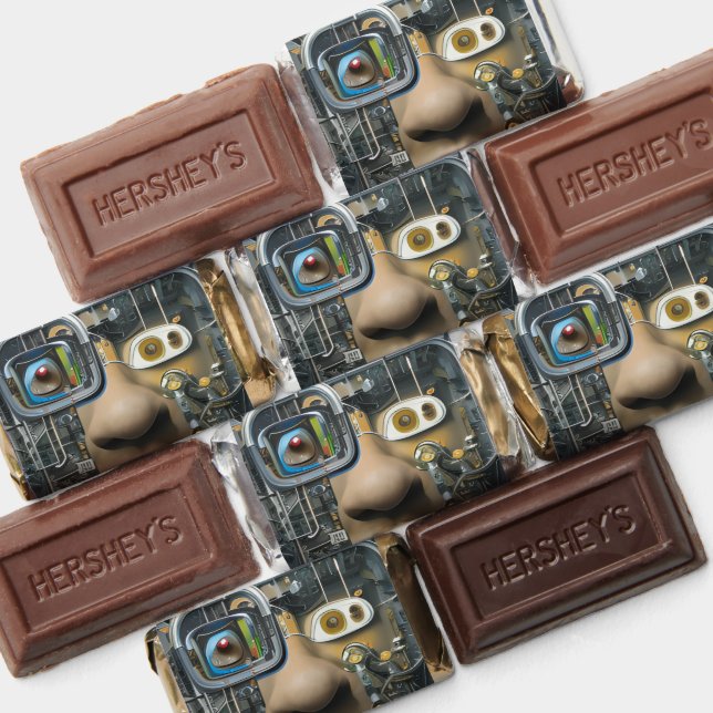 robot face hershey's miniatures (Assorted)