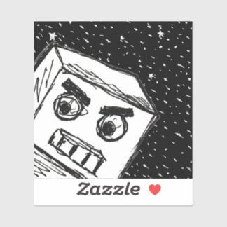 Robot Fast KARL the Custom-Cut Vinyl Sticker