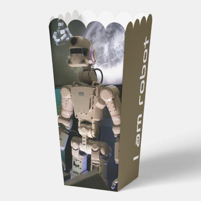 Robot Favor Boxes (Back)