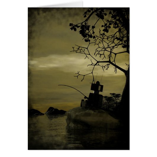 Robot Fishing Card (Front)