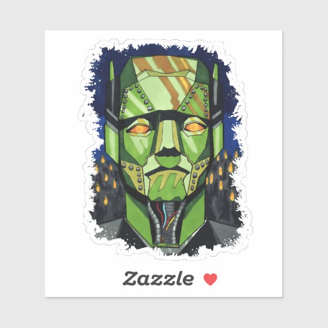 Robot Frankenstein aka Frankenstein's Monster Sticker (Sheet)