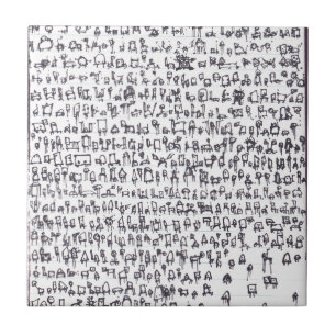 Robot Genome 001 Tile