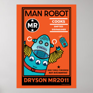 Robot Gifts For Anniversary Or Wedding     Poster