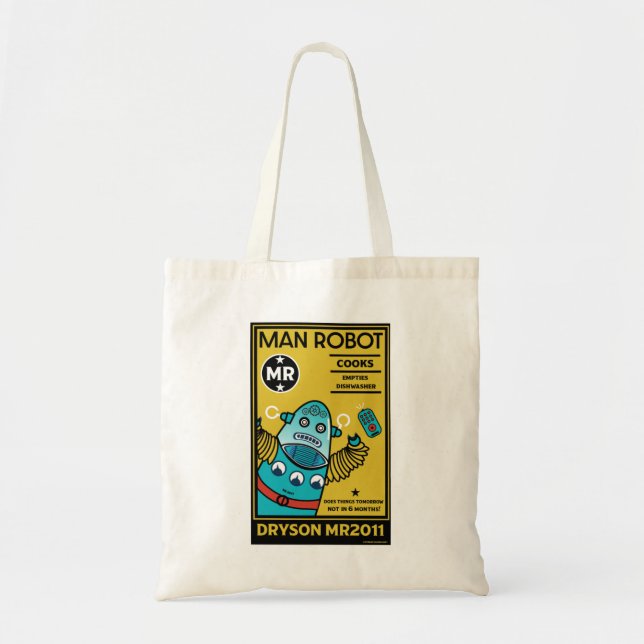 Robot Gifts For Anniversary  Tote Bag (Front)