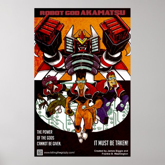 Robot God Akamatsu Poster 1 (Front)